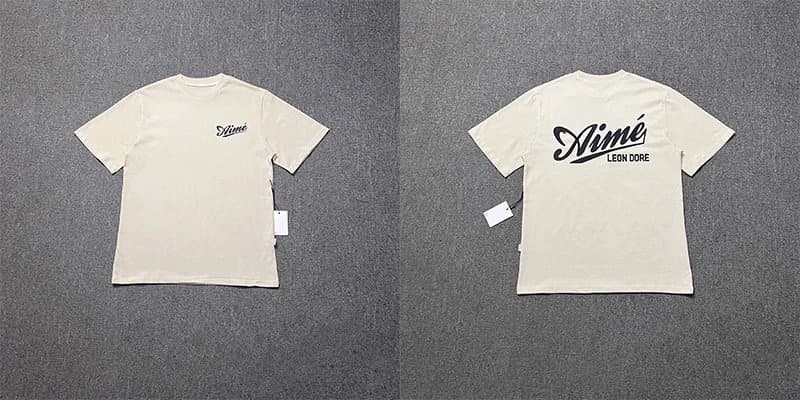 Aimé Leon Dore Logo Tee Leon Dore Script