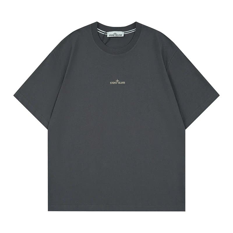 Stone Island T-Shirt Embroidered Logo