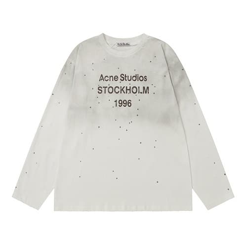 Acne Studios Long-Sleeve Tee Stockholm 1996 Print