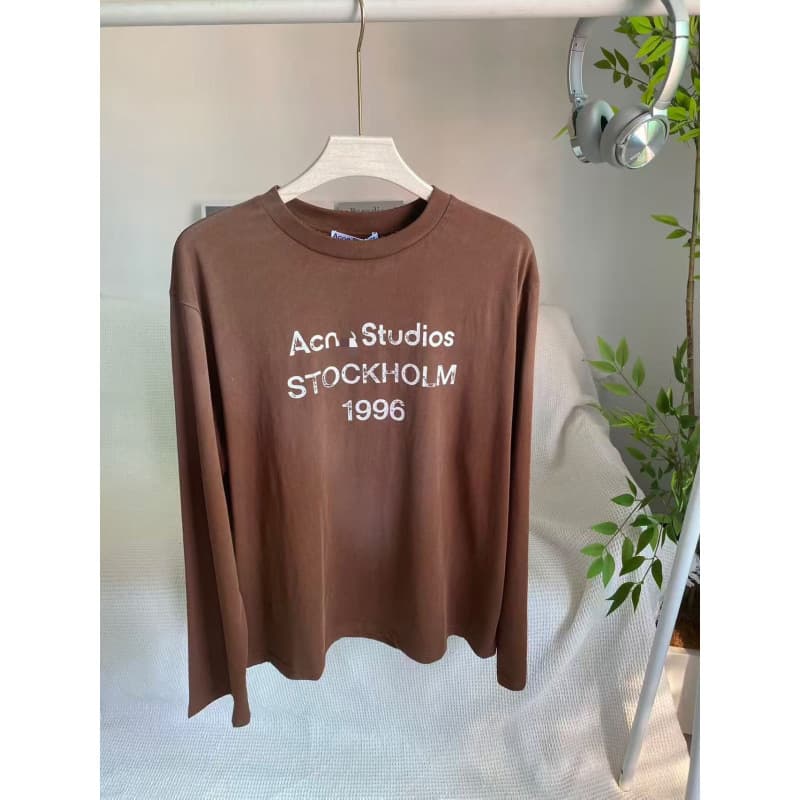 Acne Studios Long-Sleeve Tee Stockholm 1996 Print